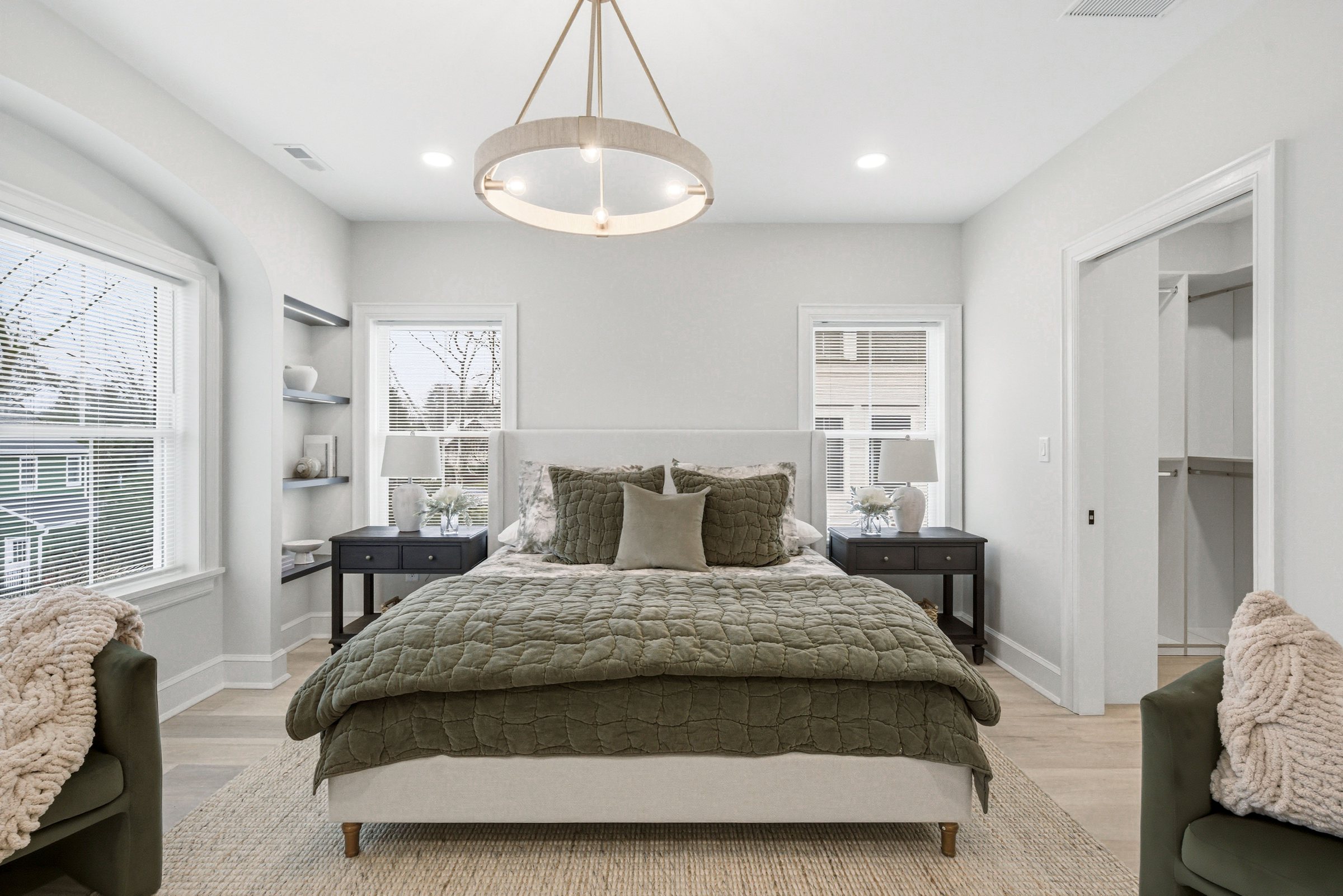 110 Primary Bedroom Staged